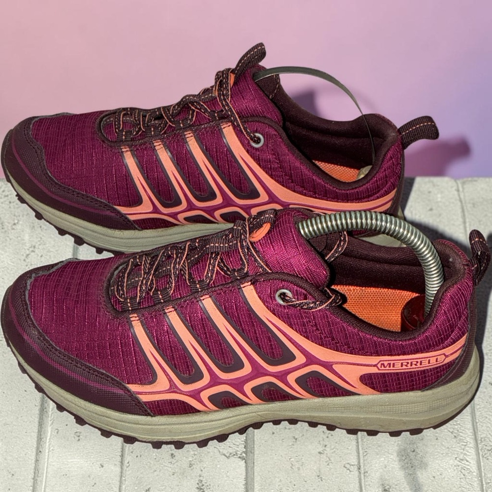 Merrell Siren Edge Womens Hiking Shoes Beet Red Fusion Coral J310563C Size 7
